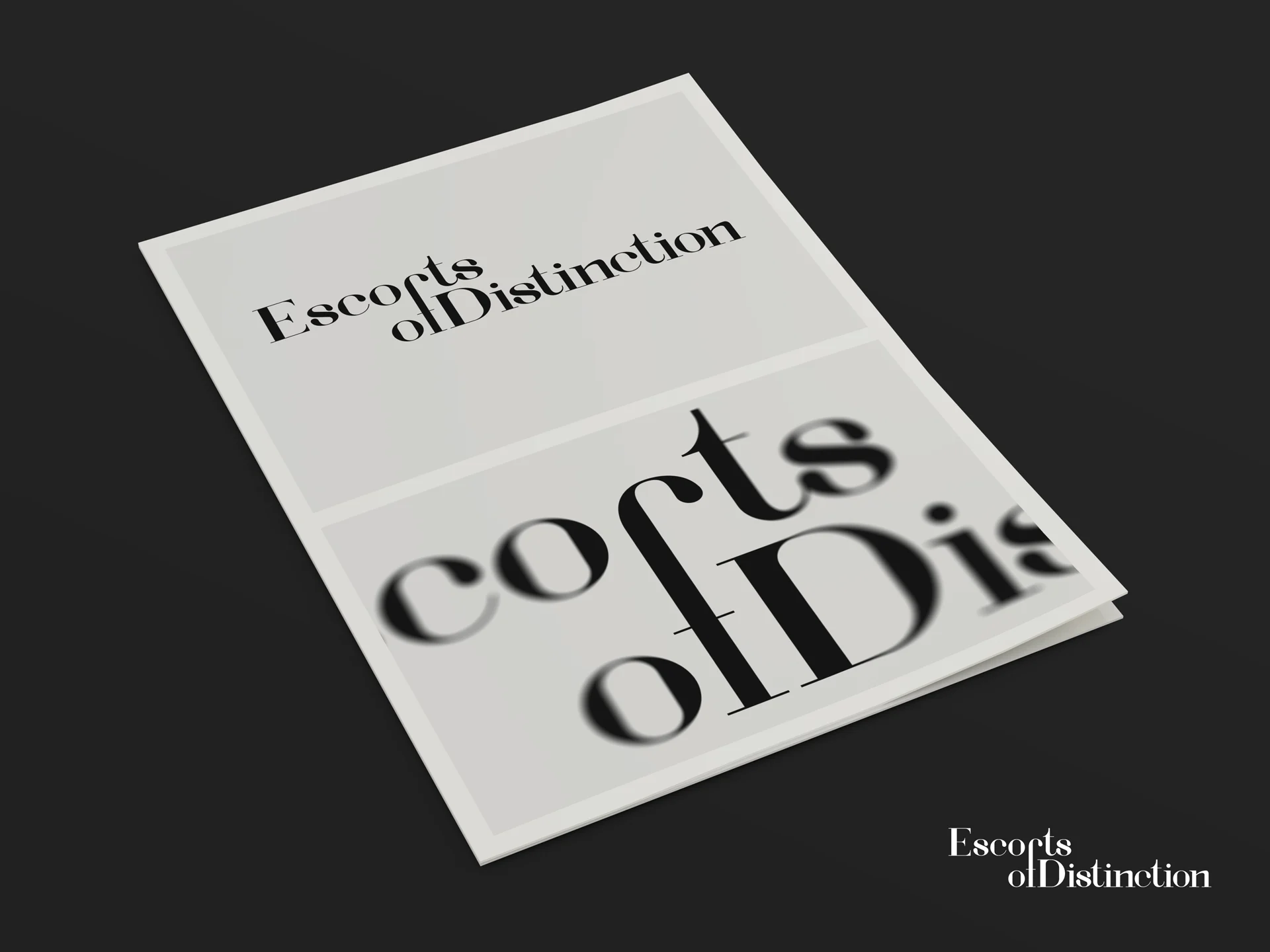 Escorts of Distinction Phil Shaw - Graphic Design, Brand Engineering - Phil Shaw Digital Media