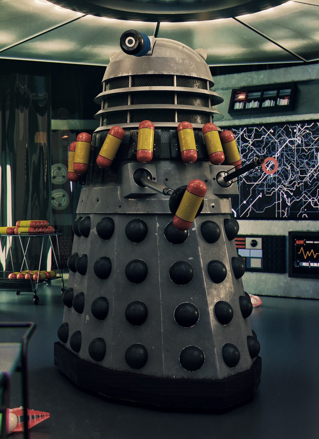MK3 Type III Destiny Dalek - The Daleks era 1 - By Phil Shaw