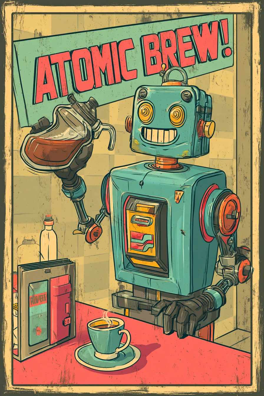 1950's Advertising Posters Ai Prompt by Phil Shaw - Prompt Engineer