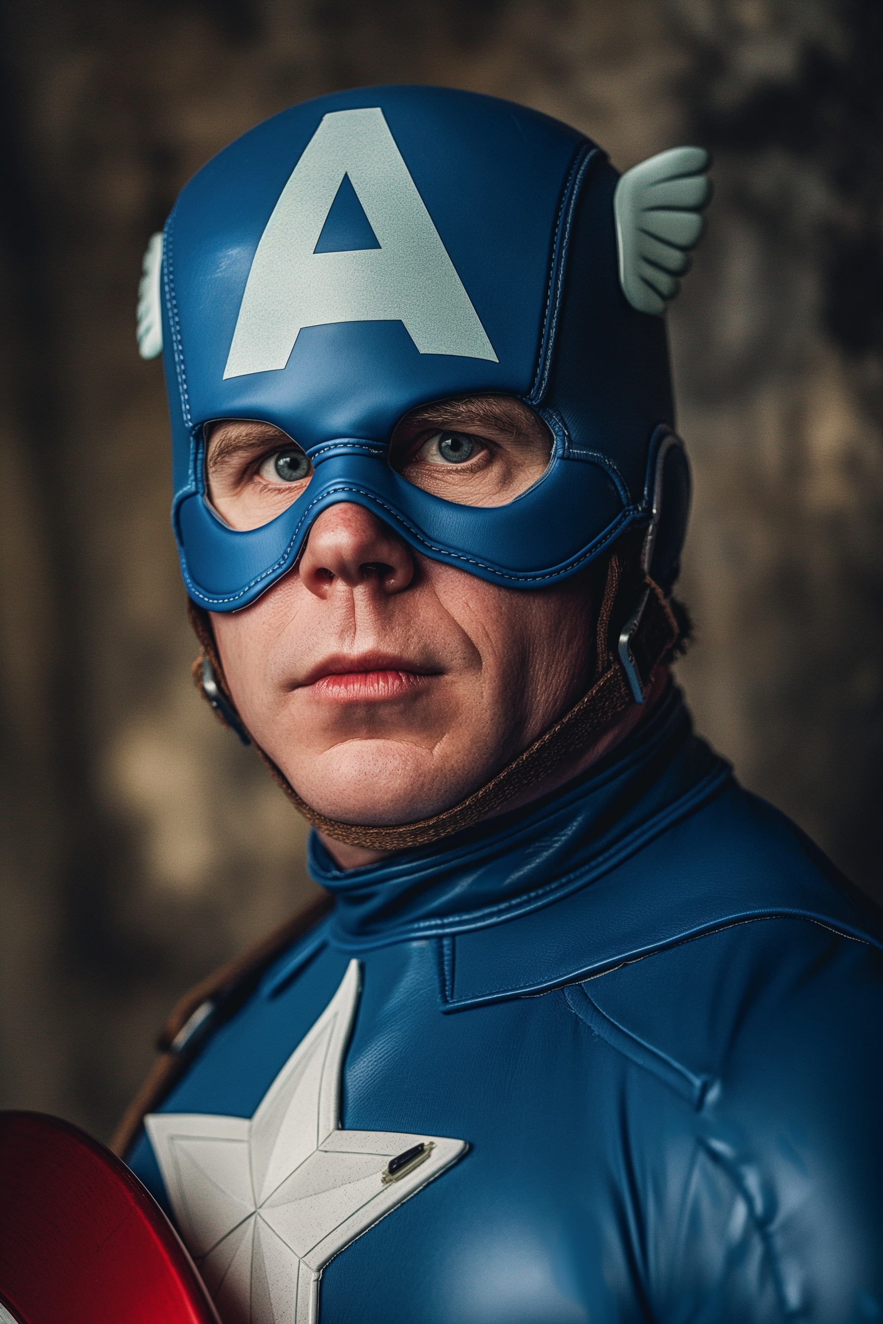 Reb Brown Captain America "Realistic Ai Portrait Generator" Ai Prompt by Phil Shaw - Prompt Engineer