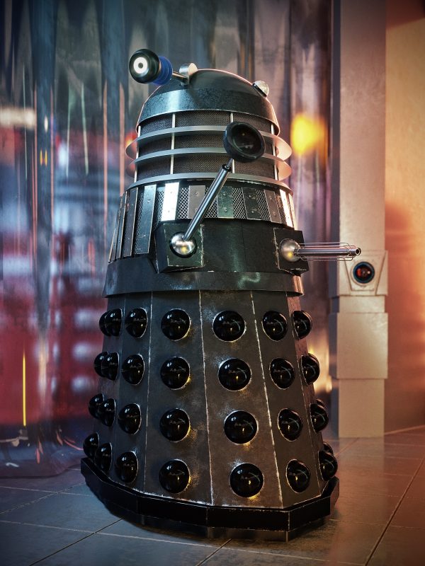 Brotherhood Dalek - Doctor Who / Big Finish 3D Render by Phil Shaw