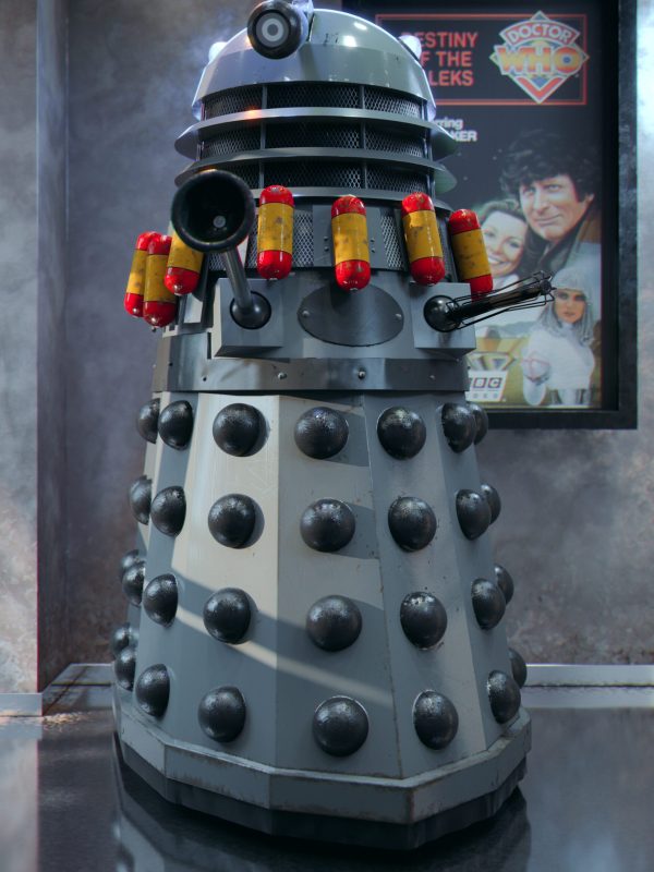 Suicide Bomb Dalek - Doctor Who / Big Finish 3D Render by Phil Shaw