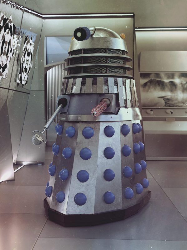 Science Drone Silver MK2 Dalek - Doctor Who / Big Finish 3D Render by Phil Shaw