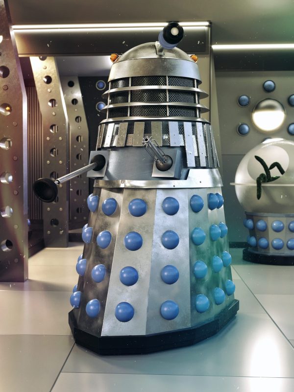 MK2 Scout Dalek - Doctor Who / Big Finish 3D Render by Phil Shaw