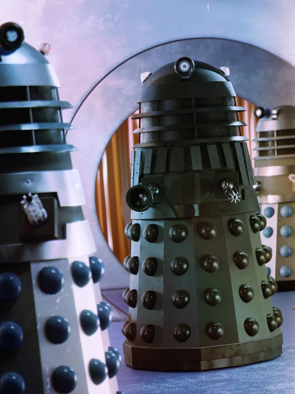 Skaro MK1 Dalek and MK3 Genesis Dalek - Doctor Who / Big Finish 3D Render by Phil Shaw