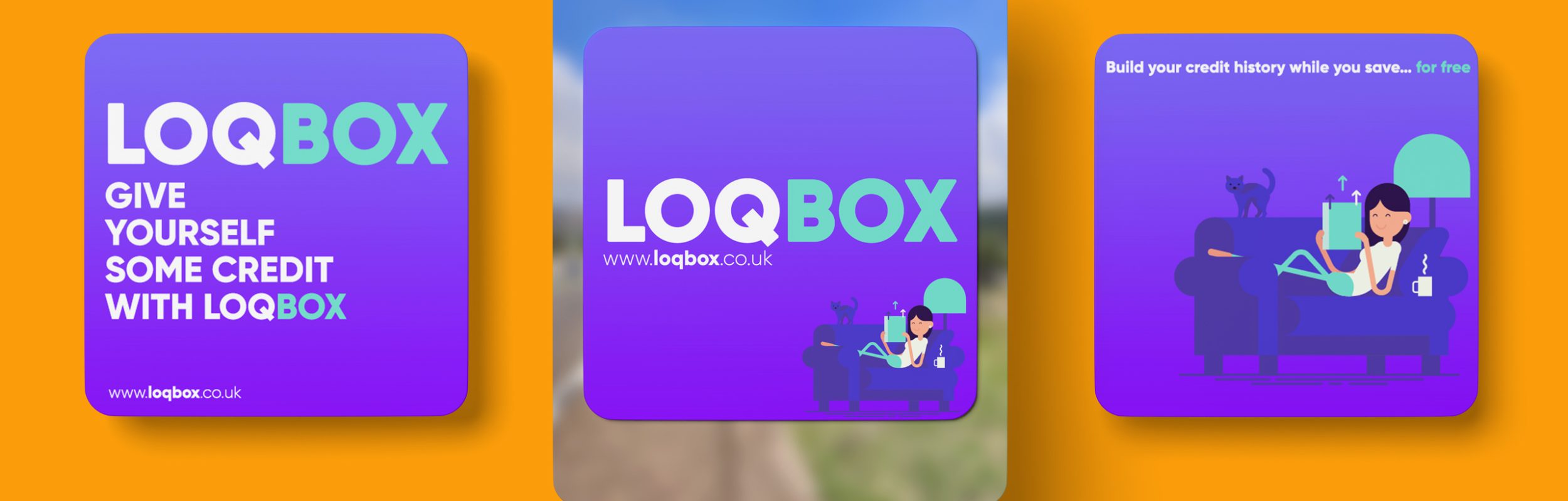 Loqbox - Graphic Design, Brand Engineering - Phil Shaw Digital Media
